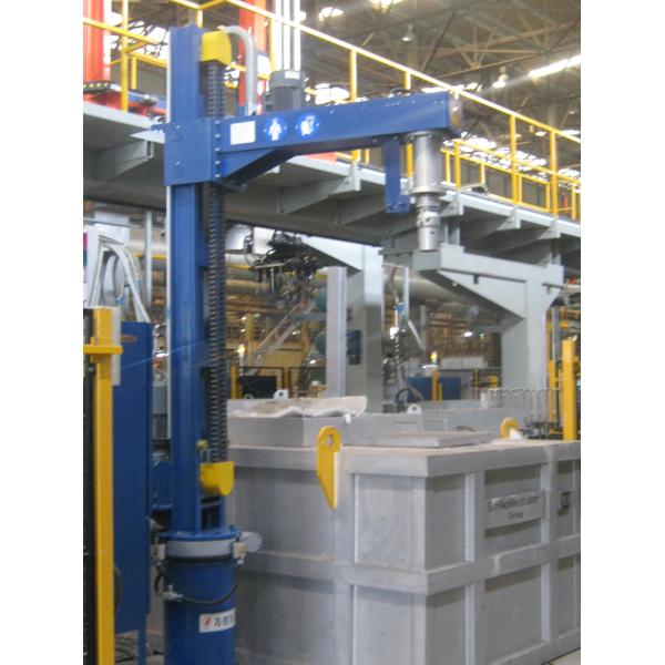 Three-phase Four-wire Aluminium Degassing Machine with 10 KW Power Consumption and Adjustable Degassing Time 0～99 Minutes