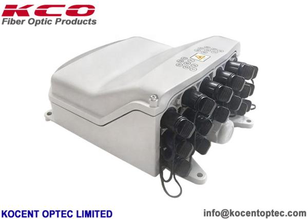 White Fibre Optic Termination Box , 16 Port SC/APC Plc Fiber Optic Splitter GPX147