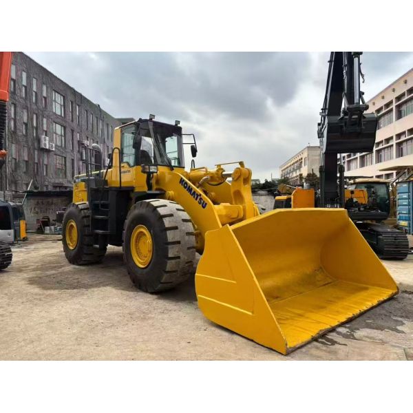 Repaint Color Used Komatsu WA500-3 Wheel Loader In Excellent Condition