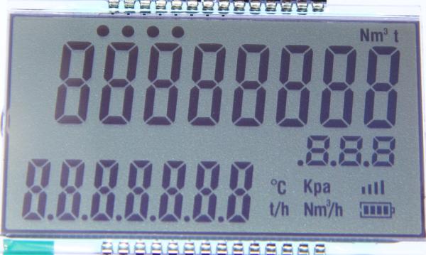 Customized Vehicle Controller Seven Segment Display Lcd TN