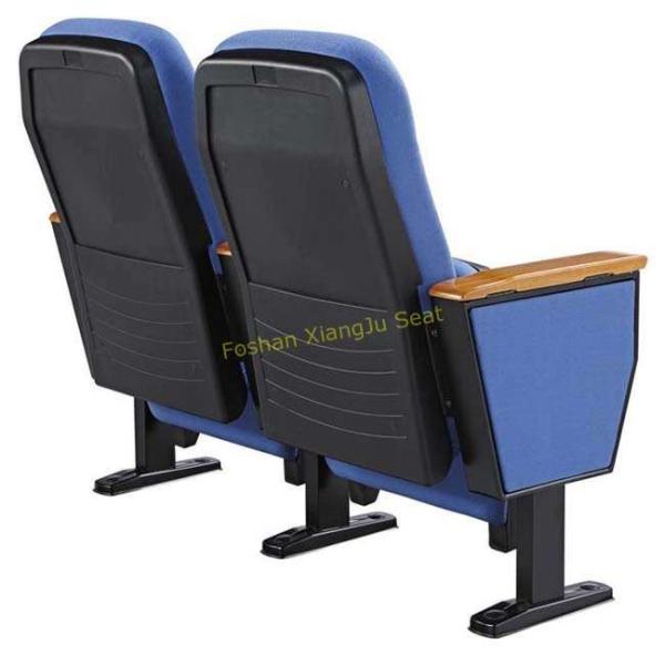Foldable Plastic Auditorium Chairs with Writing board / conference hall seating