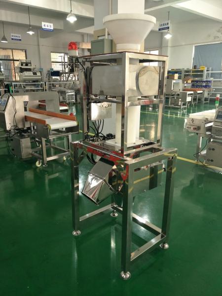 free fall tube metal detector for powder product such as rice,flour, coffee product inspection