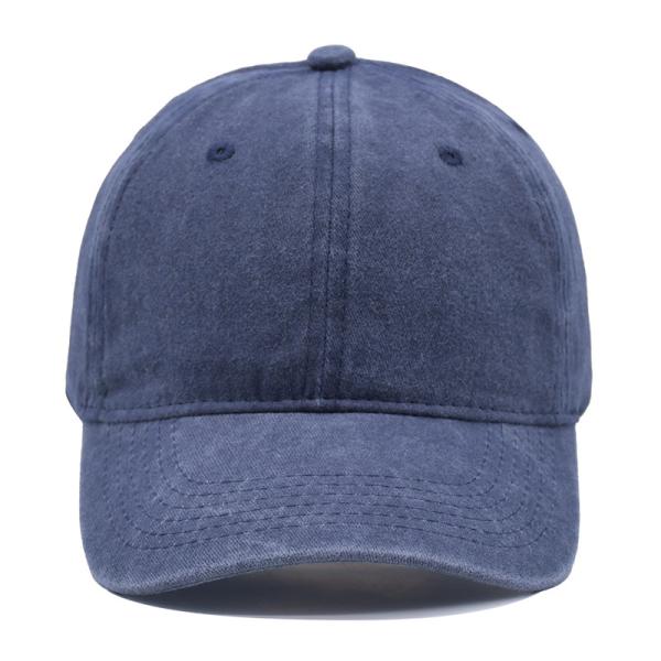 Unstructured Front Panel Six-Panel Baseball Cap With 6 Eyelets Can Custom Your Logo