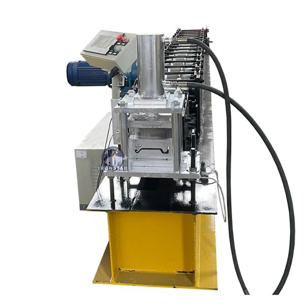 “Custom Size & Speed Bottom Guide Rail Roll Forming Machine Factory Price Customized Bottom Guide Rail Making Machine|”