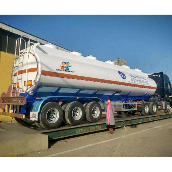 Triaxles Tanker Truck Trailer
