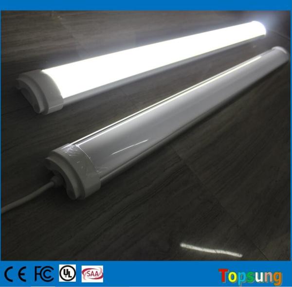 Nova chegada luz LED linear liga de alumínio com cobertura de PC à prova d'água ip65 4foot 40w tri-prova luz led preço barato