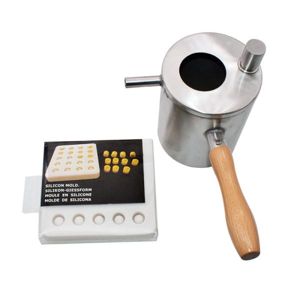 Ферзь поднимая клетки ферзя прессформы силикона пчелы наборов с баком Beeswax