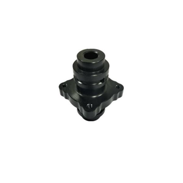 Anodized Black Customized CNC Turning precision material 45 steel parts