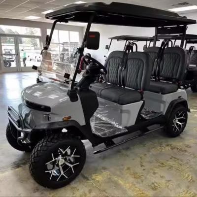 4 Seater Gas Golf Cart 30-50 Km/H Maximum Speed