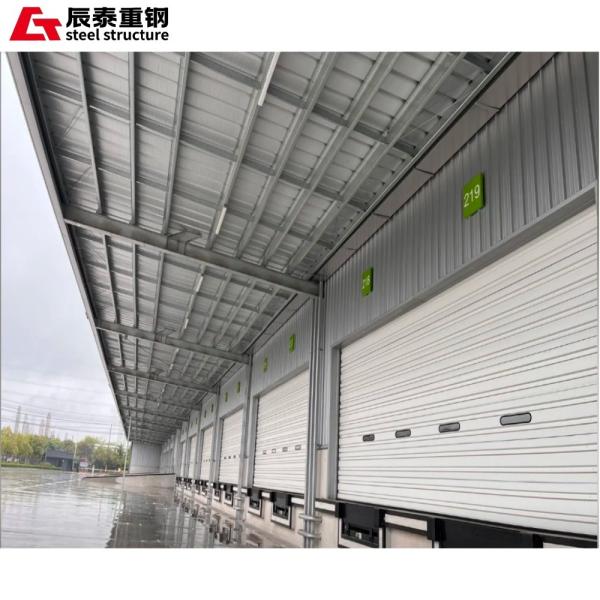 Prefabricated Industrial Building Hot Rolled H-beam Frame Warehouse