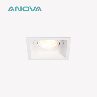 Quadro de iluminação traseira do foco GU10 comercial ajustável anti-reflexo