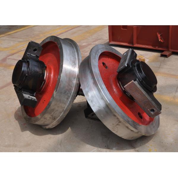 сталь отливки 300мм служила фланцем колеса вагонетки, на колесах кованой стали кранов