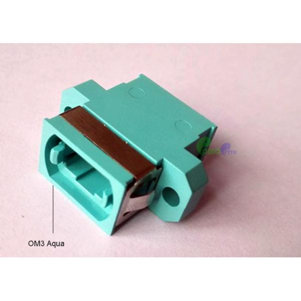 Palavra simples com flange completa, chave oposta do adaptador da fibra ótica de MTP/MPO até para baixo