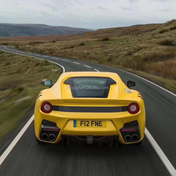 New Product for Ferrari F12 Body Kit F12 Upgraded TDF Style Front and Rear Bumpers