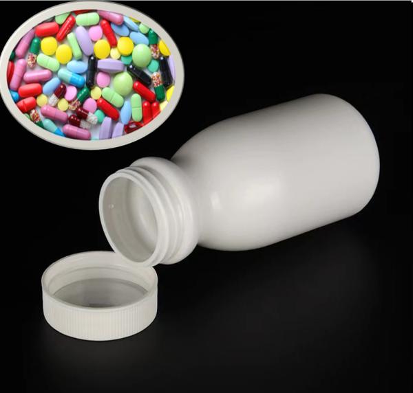 HDPE 1oz Prescription Pill Bottle 120ml Pharmacy Pill Bottles White