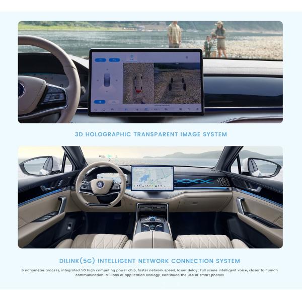 600Km BYD Tang EV 2023 7 Seater Electric Car Long Range SUV