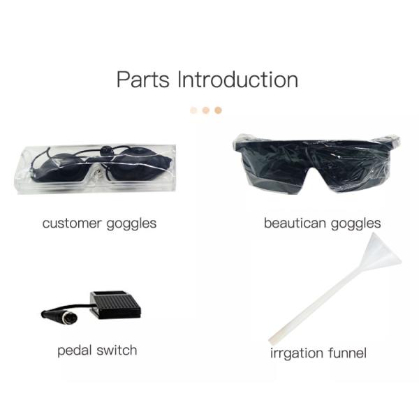 Nd Yag Q Switched Laser Tattoo Removal Machine 1064nm 532nm 1320nm