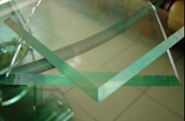 Miter Glass Glass Edging Machine With Air Polishing / Electrical Rail Lift System