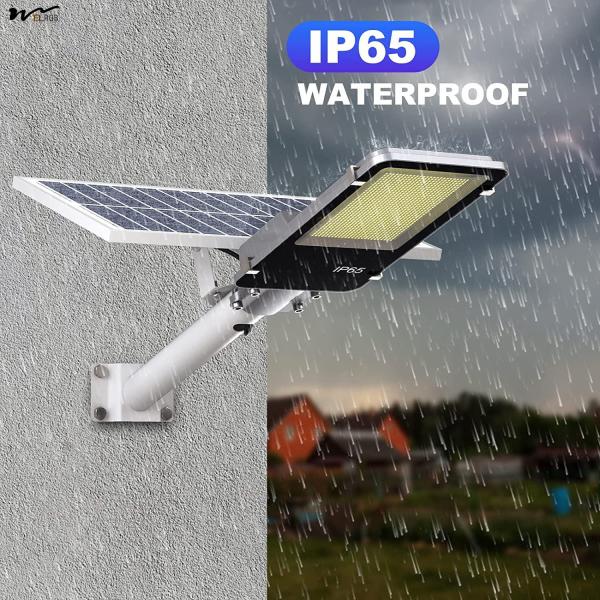 Soluções de iluminação de medição no local 1200W LED Solar Street Light 10000LM Crepúsculo ao amanhecer