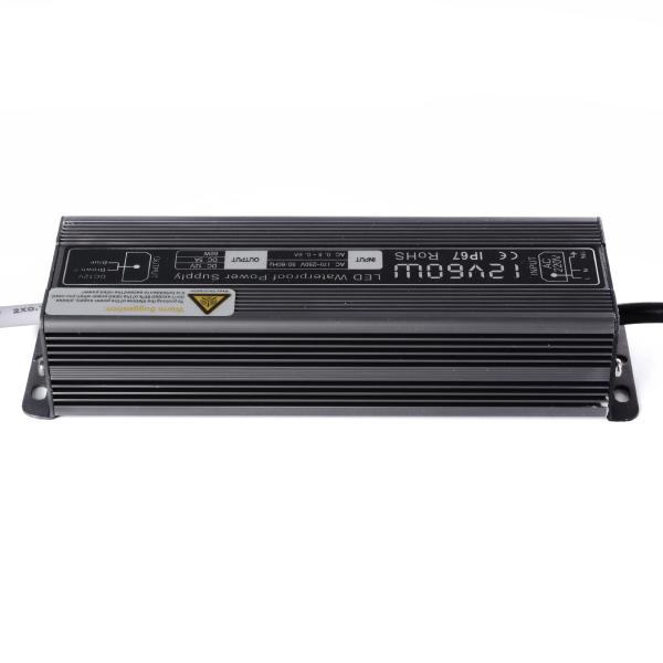 DC 12V 60W Lighting Transformer Waterproof LED Driver Power Supply IP67 Input AC170-250V Adapter for LED Strip