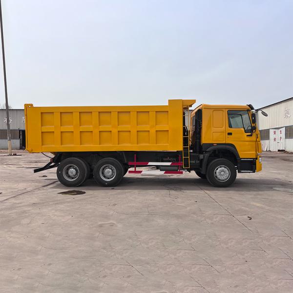 Left Steering 371HP HOWO 6*4 Used Dump Truck for Engineering Transportation Market