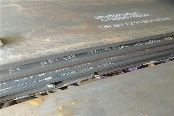 стальная пластина сопротивления носки материала Nm 450 Nm 400 Nm 500 толщины 3-200mm горячекатаная используемая для плиты корабля