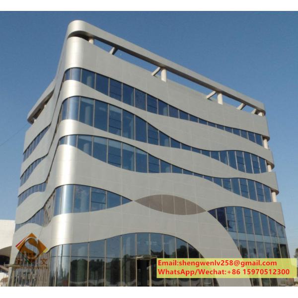 Outdoor Metal cladding aluminium sheet facade cladding for facade exterior cladding