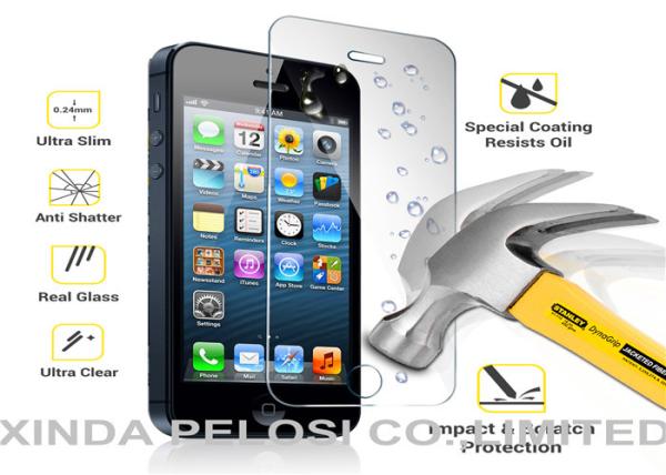 Iphone 6 Plus / IPhone 6 Phone Screen Protector Toyo Glue AGC Glass HD Clear