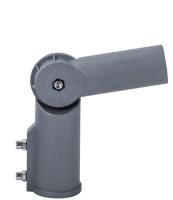 Outdoor LED Street Lights Bracket Arm Pole 60mm For Connector 50 Turn 60 Adapter