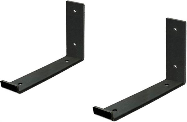 Sturdy Heavy Duty Wall Mount Bracket for Heavy Shelves Easy to Assemble 5mm Thickness