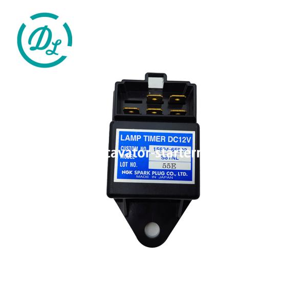 EexcavaStart Kubota Excavator Lamp Timer DC12V OEM 15694-65992 15694-65990