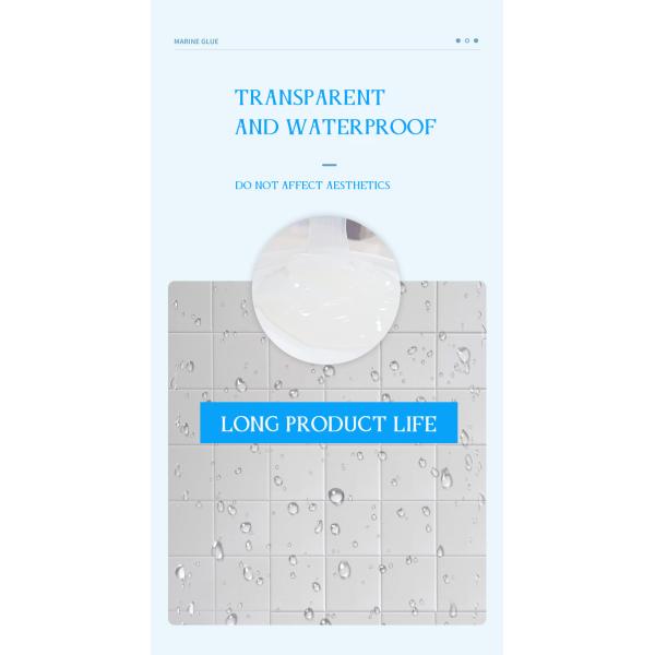 Прозрачный водонепроницаемый клей Прозрачный водонепроницаемый клей для трещин Прозрачное водонепроницаемое покрытие