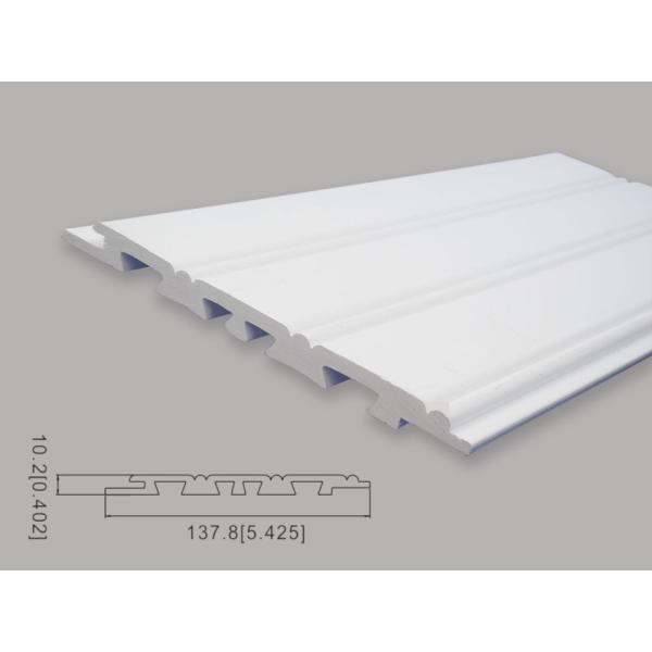 УЛЬТРАФИОЛЕТОВЫЙ защитите белый размер 5.4inch x 0.4inch стелюги винила панели Wainscot PVC
