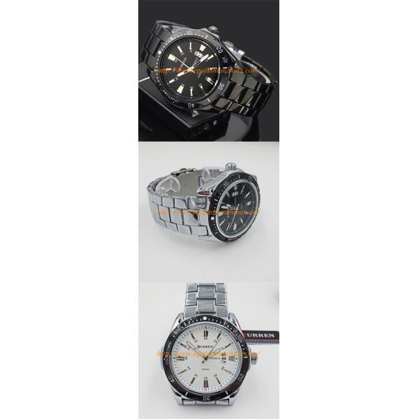 Fashion Casual Watch Stainless Steel 3ATM Water Resistant Quartz Watch Wholesale Watches