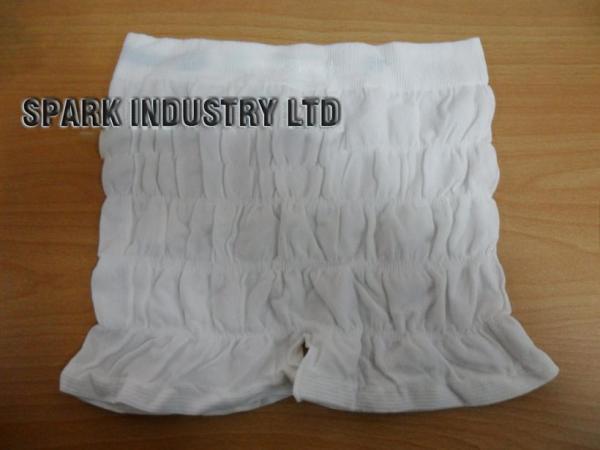 Washable 95% Polyester 5% Spandex Pull Up Incontinence Pants Compatible With Pads