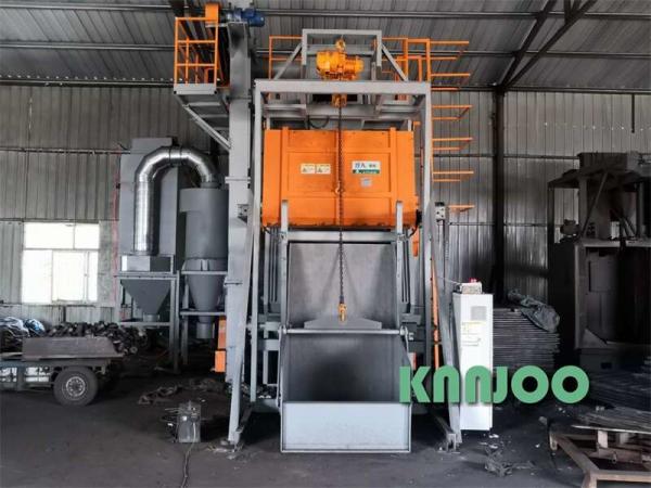 380/400/440V Tumblast Shot Blasting Machine With Patent Impeller For Precision Cleaning