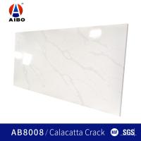 Customize Color Aritifical Quartz Stone 18mm Thickness 6.5Mohs Hardness