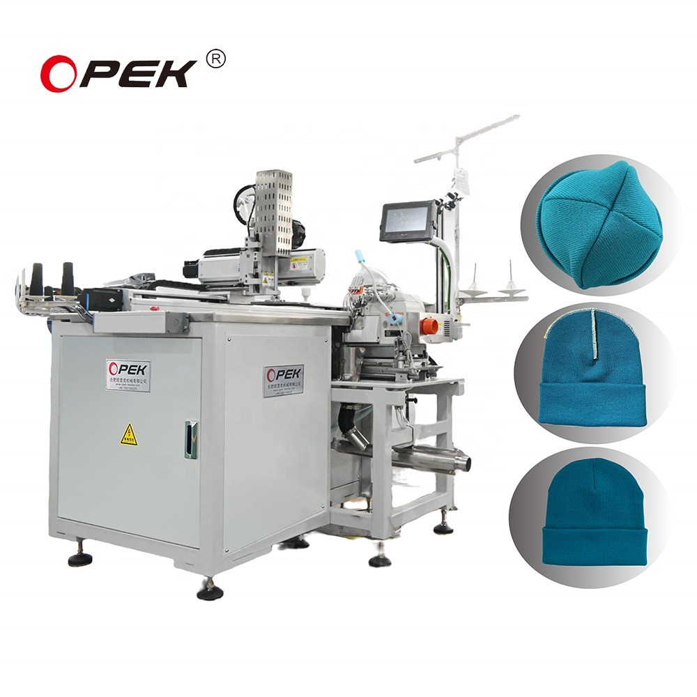 Opek 300HS Hat Sewing Machine High Precision and Overall Dimensions of 150*110