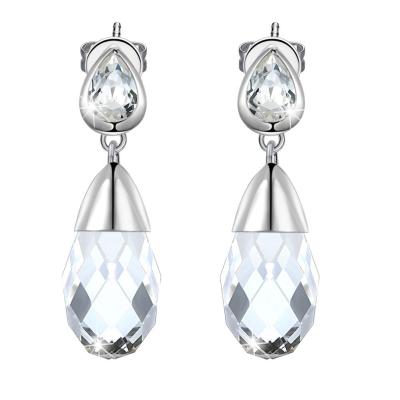 0.2oz Sterling Silver Jewelry Earrings 14k Gold Plated Water Drop Earrings