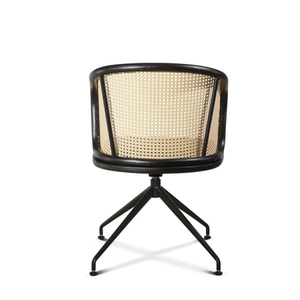 Executive Office Guest Rattan Office Chairs PU Upholstery 70cm Adjustable 10.5 Kg