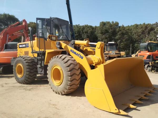 Komatsu Wa380-3 Used Wheel Loader Used Earth Moving Machine