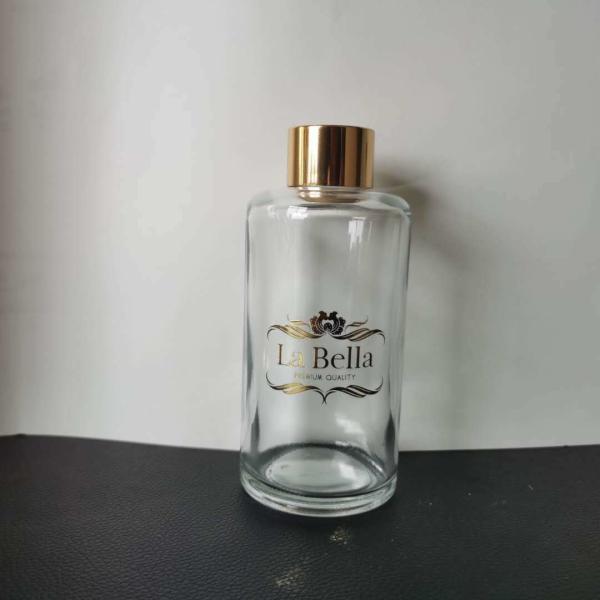 50 ml 100 ml frasco de vidro de perfume e top de atomizador acrílico de luxo para embalagem durável