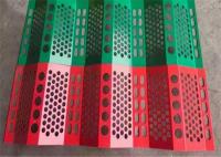 800mm Dust Wind Suppression Fence Green Perforated