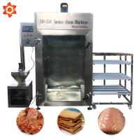 Certification de la CE de capacité du fumeur 500kg de poissons d'acier inoxydable du Portable 304