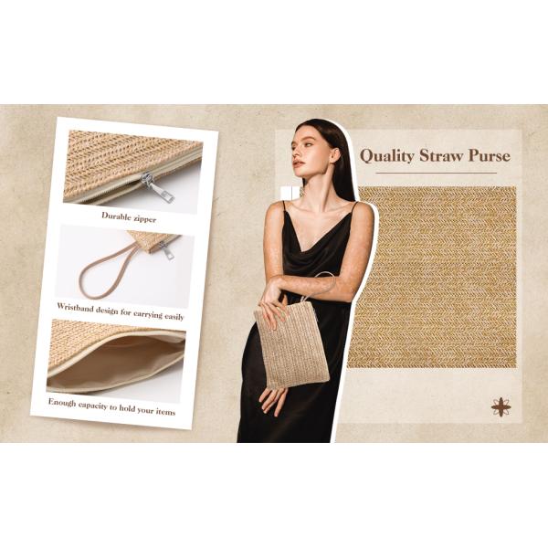 Custom Logo Handmade Luxury Tote Handbag Beach Bag Straw Bags Tote Summer Beach Bag For Women Raffia Straw Crochet Pattern