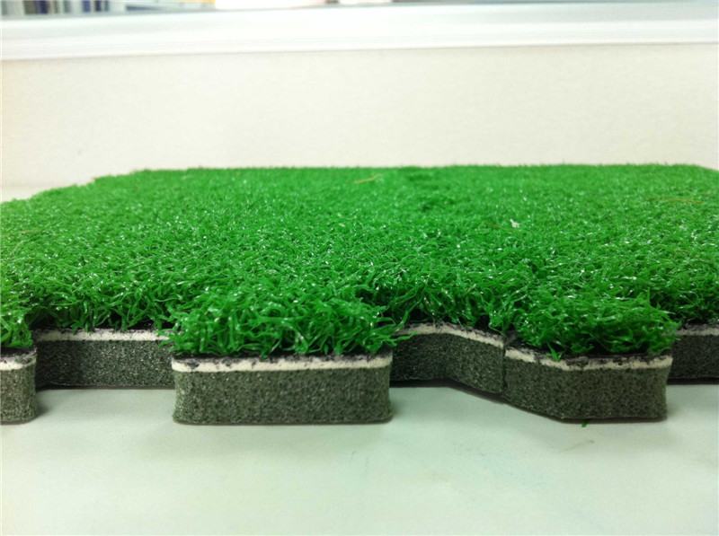 Fire Proof Green Synthetic Lawn For Airport Artificial Grass 30mm 50mm