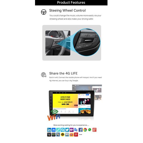 Gps Wifi Honda Android Radio HONDA FIT City 2004 -2007 car