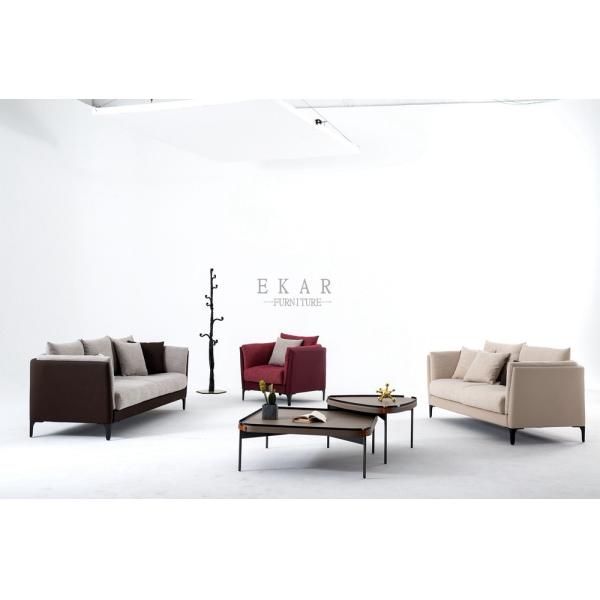 Modern Italian Design European Single Seat Fabric Sofa
