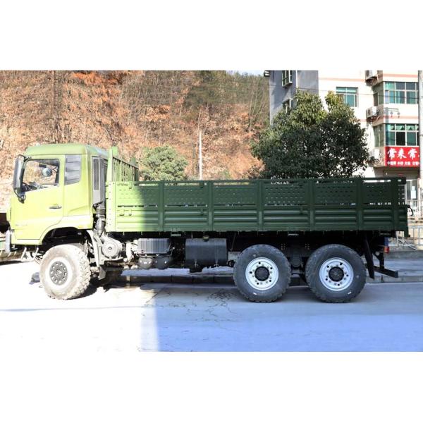 Dongfeng 320HP Euro6 caminhão de carga 6x6 chassi com tração integral 6 rodas caminhão 6X6 diesel