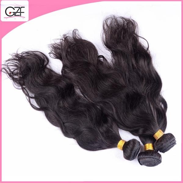 Where to get Cheap Hair Extensions 8A Quality Human Hair for Weaving Natural Wave